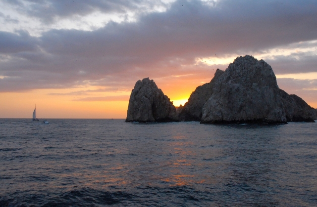  Sonnenuntergänge im Meer von Cortes 